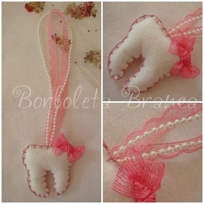 Dentinho detalhe rosa