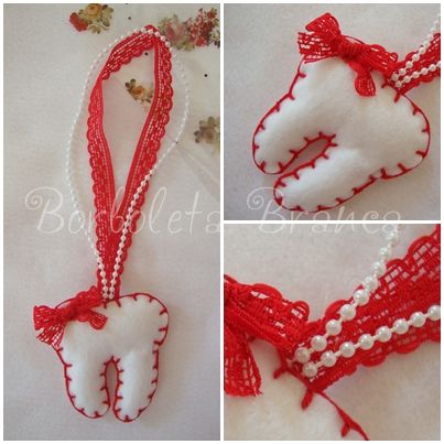Dentinho detalhe vermelho