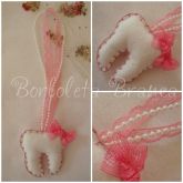 Dentinho detalhe rosa